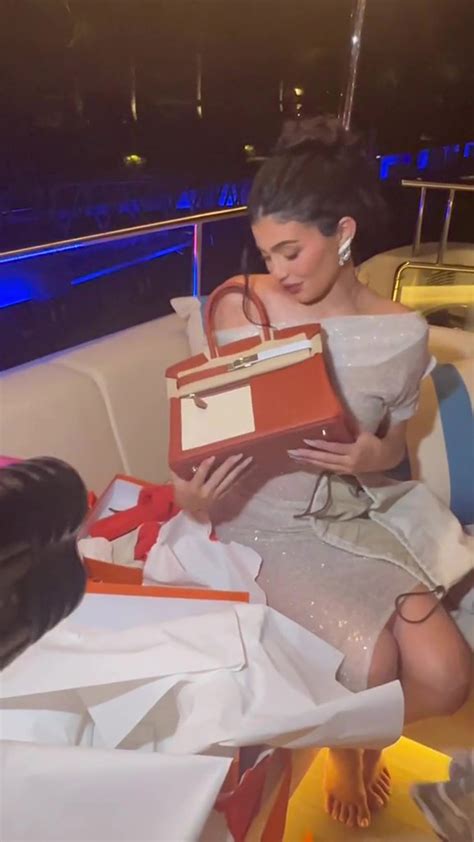 kylie jenner rare hermes bag|kylie jenner 25th birthday gift.